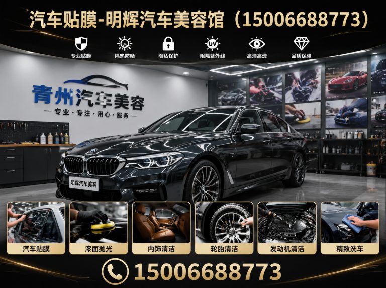 寿光市青州汽车美容展示图
